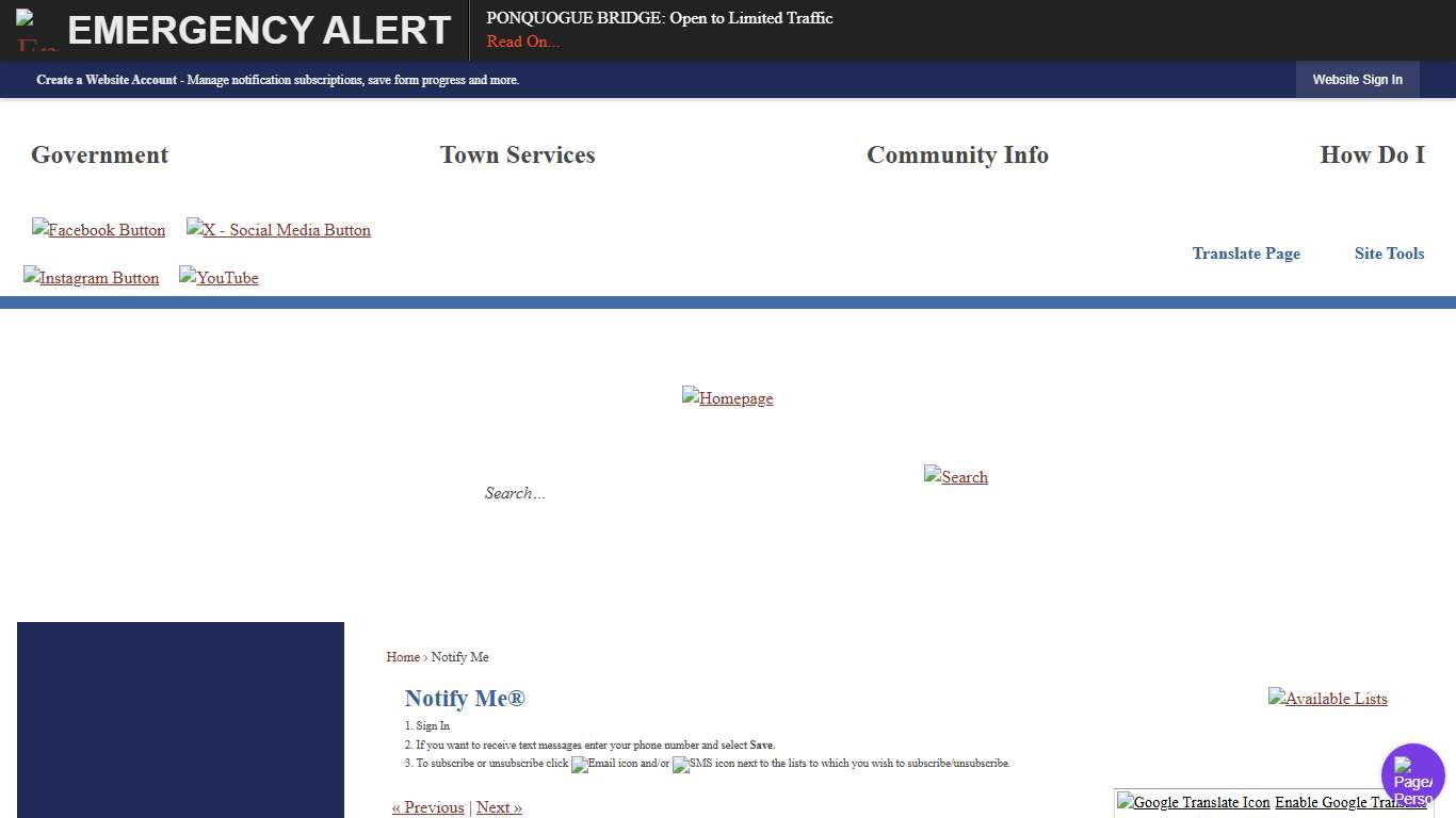 Notify Me • Assault Arrest
